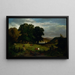 Robles - Edward Mitchell Bannister — cuadro enmarcado en la pared