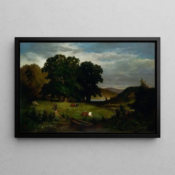 Edward Mitchell Bannister - Oak Trees.webp