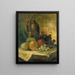 Naturaleza muerta - Edward Mitchell Bannister — cuadro enmarcado en la pared