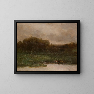 Edward Mitchell Bannister - Summer Twilight.webp