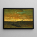 Escena de atardecer - Edward Mitchell Bannister — cuadro enmarcado en la pared