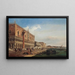 El Palacio de los Dogos, Venecia - Edward Pritchett — cuadro enmarcado en la pared