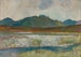 Landscape of Mountainous Lake - Edward Reginald Frampton — artwork view