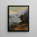 En el glaciar de Morteratsch - Edward Theodore Compton — cuadro enmarcado en la pared