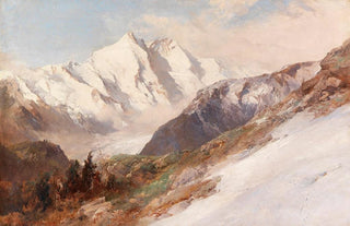 Edward Theodore Compton - Blick auf die Nordseite des Groglockners.webp