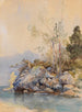 Lac Eibsee - Edward Theodore Compton — vista de la obra