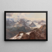Silvretta desde el gran Maderer - Edward Theodore Compton — cuadro enmarcado en la pared