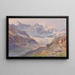 Denwinklkees with Johannisberg - Edward Theodore Compton — framed artwork on a wall