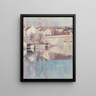 Edward Wilbur Dean Hamilton - Lakeside Reflections.webp