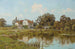 El viejo molino de agua - Edward Wilkins Waite — vista de la obra