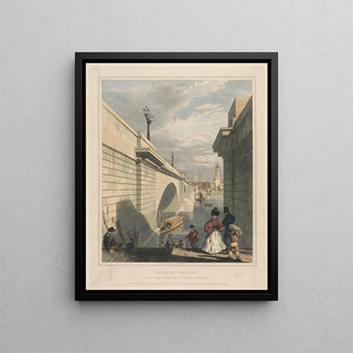 Edward William Cooke - London Bridge from the Upper Landing of the Steps near Tooley Street.webp