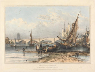 Edward William Cooke - New London Bridge from Billingsgate.webp