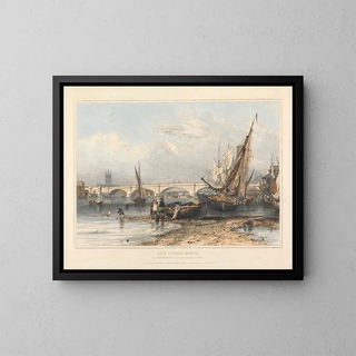 Edward William Cooke - New London Bridge from Billingsgate.webp
