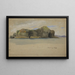 Isla de Staffa - Edwin Austin Abbey — cuadro enmarcado en la pared