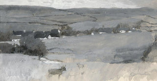 Edwin Austin Abbey - Landscape with cow in foreground.webp