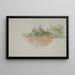 Landscape with Trees - Edwin Austin Abbey — framed artwork on a wall