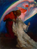 Estudio para Amfortas publicado por Galahad en La Búsqueda y el Éxito del Santo Grial - Edwin Austin Abbey — vista de la obra