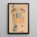 Reproduction of the painting Study of the Annunciation - Edwin Austin Abbey