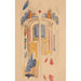 Reproduction of the painting Study of the Annunciation - Edwin Austin Abbey