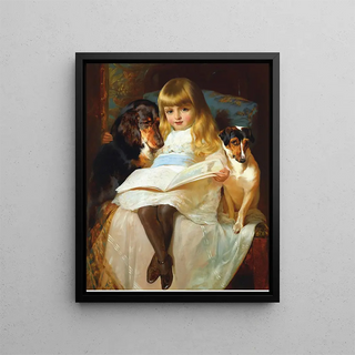 Edwin Douglas - The Favourite Story A Gordon Setter And A JackRussell.webp