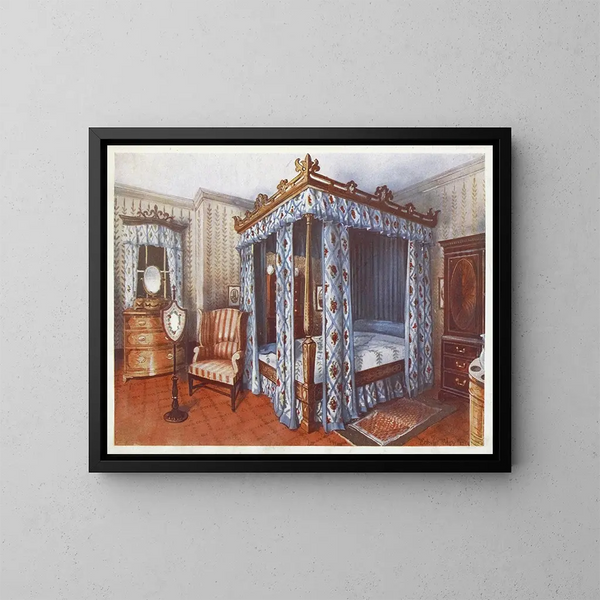 Una habitación Hepplewhite - Edwin Foley — cuadro enmarcado en la pared