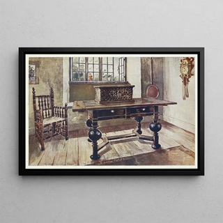 Edwin Foley - An early Virginian colonists parlour.webp