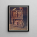 Carved bourgouignon credenze - Edwin Foley — cuadro enmarcado en la pared
