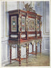 Gabinete de joyeros de la reina Marie-Antoinette en caoba dorada incrustada con esculturas y placas pintadas - Edwin Foley — vista de la obra