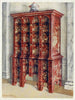 Commode doble en laca roja y dorada - Edwin Foley — vista de la obra