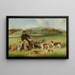 The Gamekeeper - Edwin Frederick Holt — framed artwork on a wall