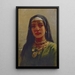 Belleza egipcia - Edwin Long — cuadro enmarcado en la pared