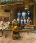 Una tienda de perfumistas en Bombay - Edwin Lord Weeks — vista de la obra