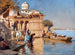 El largo de los ghâts de Mathura - Edwin Lord Weeks — vista de la obra