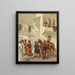 Before the hunt - Edwin Lord Weeks — framed artwork on a wall