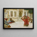 Bailarina india - Edwin Lord Weeks — cuadro enmarcado en la pared