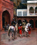 Palacio del príncipe indio de Agra - Edwin Lord Weeks — vista de la obra