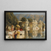 Lake in Udaipur, India - Edwin Lord Weeks — framed artwork on a wall