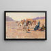 Cerca de Ispahán - Edwin Lord Weeks — cuadro enmarcado en la pared