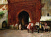 Rabat, la Puerta Roja - Edwin Lord Weeks — vista de la obra