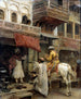 Street scene in India - Edwin Lord Weeks — artwork view