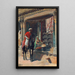 Vendeur ambulant à Ahmedabad - Edwin Lord Weeks — framed artwork on a wall
