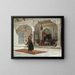 El Nautch - Edwin Lord Weeks — cuadro enmarcado en la pared