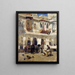 Le rajah part à la chasse - Edwin Lord Weeks — framed artwork on a wall