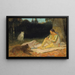 The Flute Player - Edwin Willard Deming — framed artwork on a wall