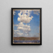 Estudio de las nubes - Eero Järnefelt — cuadro enmarcado en la pared