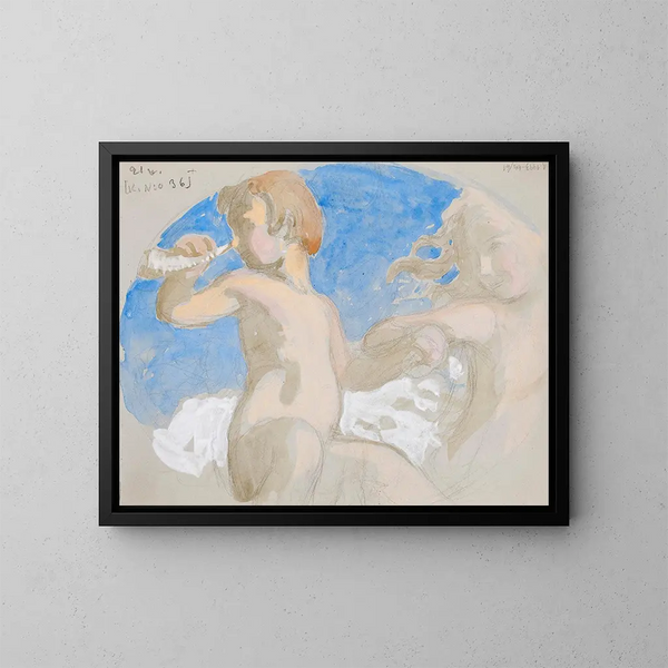 Sin título - Eero Järnefelt — cuadro enmarcado en la pared