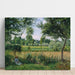 Reproduction of the painting Morning Light Effect Painting, Eragny - Camille Pissarro