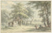 Figures near a cabin in the Naarder Houd - Egbert van Drielst — artwork view