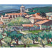 Reproducción del cuadro Iglesia en Cassis - Samuel John Peploe