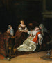 L'évanouissement - Eglon van der Neer — vista de la obra